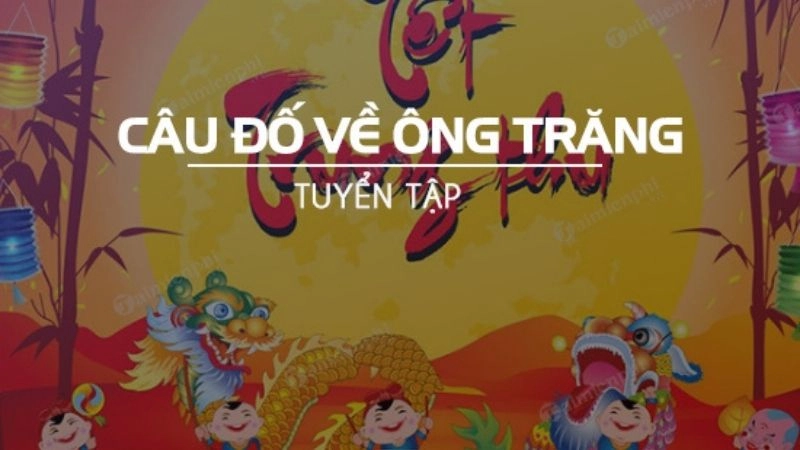 Câu đố ông trăng cho bé khám phá vầng sáng