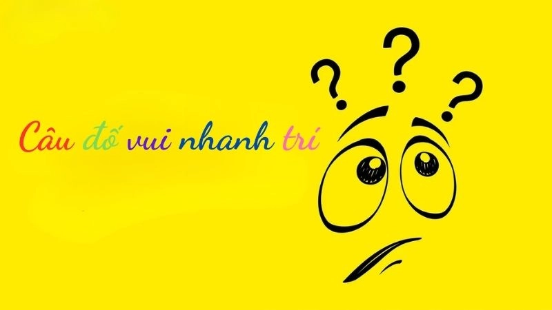 Câu đố vui nhanh trí giúp rèn phản xạ cực tốt