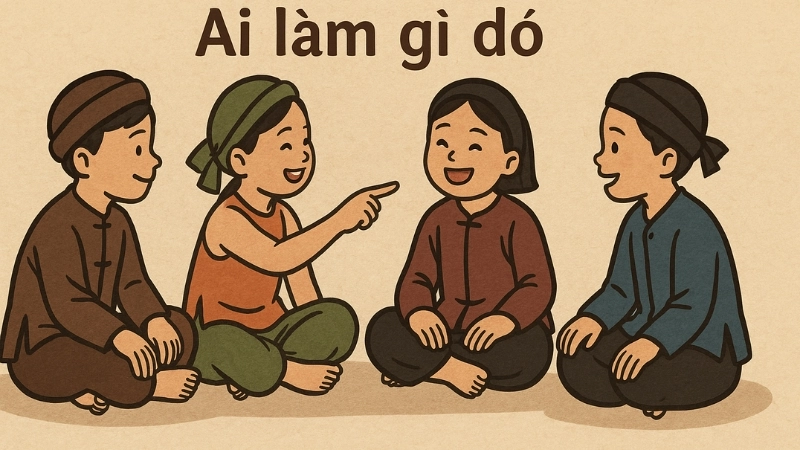 Bài đồng dao Ai làm gì đó?