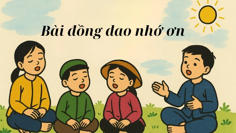 Bài đồng dao Nhớ ơn