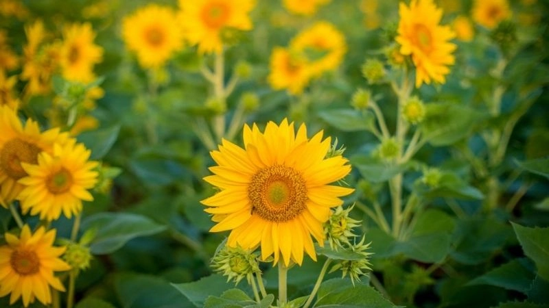 Giải câu đố về hoa hướng dương tỏa sáng hy vọng