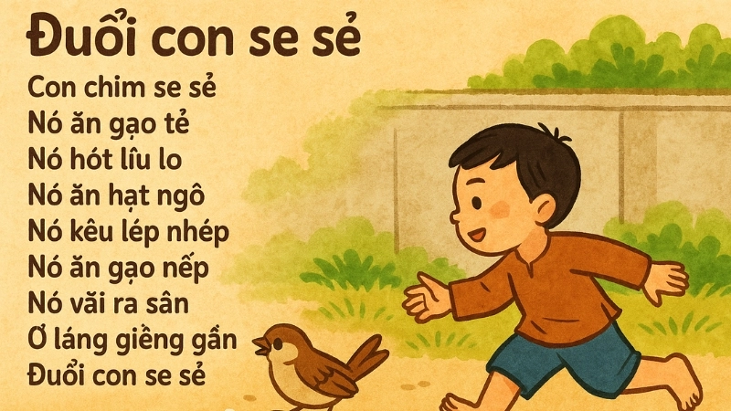 Đồng dao Đuổi con se sẻ