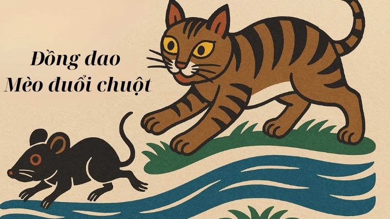 Bài đồng dao Mèo đuổi chuột