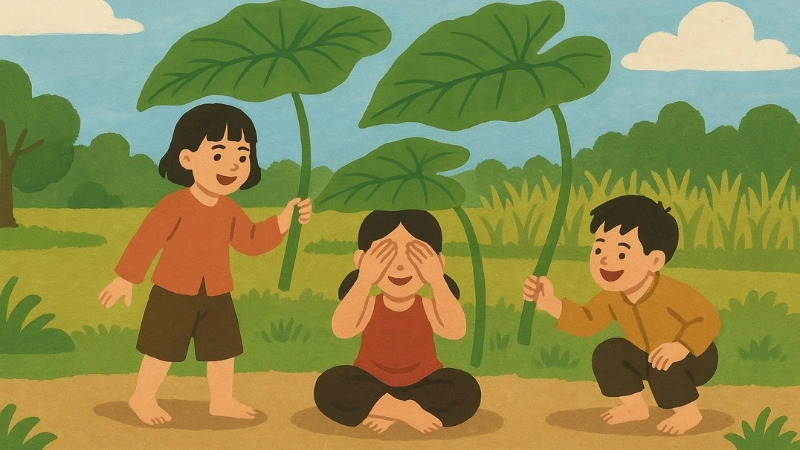 Bài đồng dao Úp lá khoai