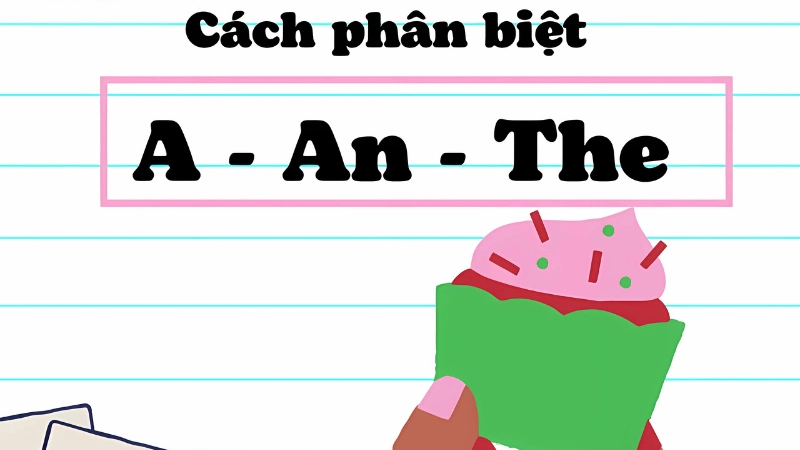 A và An – Cách phân biệt dựa trên âm chứ không phải chữ