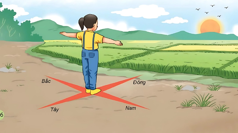 Mẹo nhận biết phương hướng qua dấu hiệu tự nhiên
