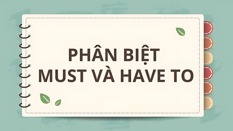 Hiểu rõ bản chất của must và have to