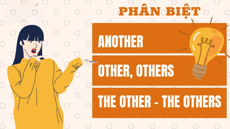 Tổng quan cách dùng other, others, another, the other