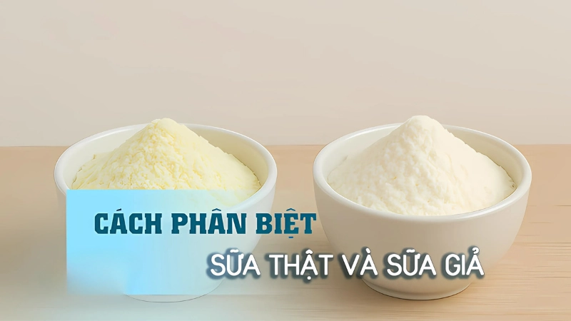 Dựa vào cách pha và phản ứng sau khi dùng
