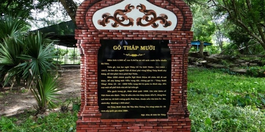 Khu di tích Gò Tháp hành trình về nguồn giữa lòng đất phương Nam