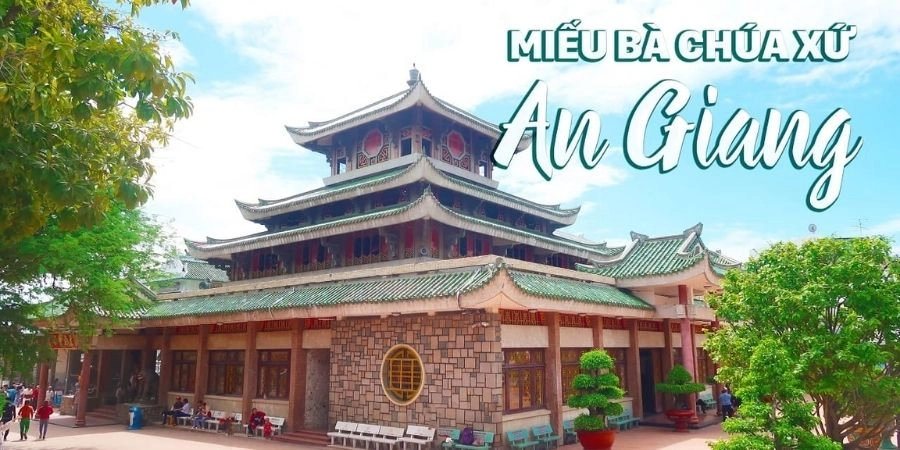 Cách di chuyển đến Miếu Bà Chúa Xứ Núi Sam Châu Đốc