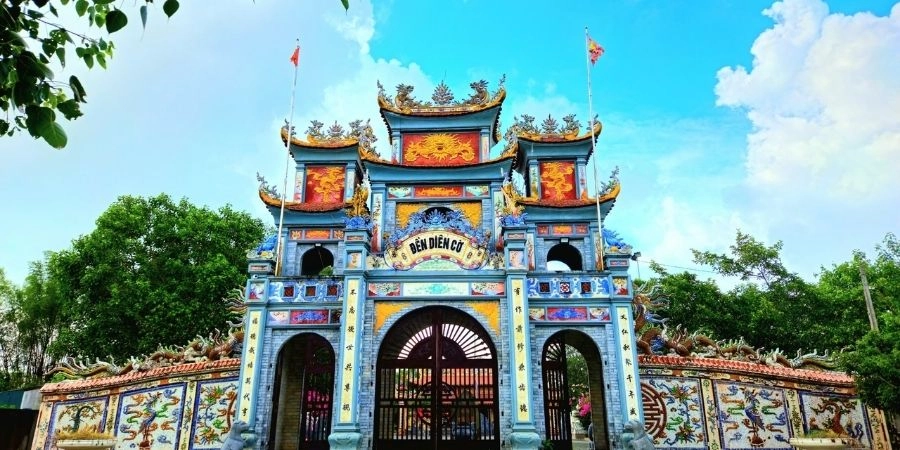 Đền Diên Cờ nơi hội tụ linh khí và lịch sử xứ Nghệ