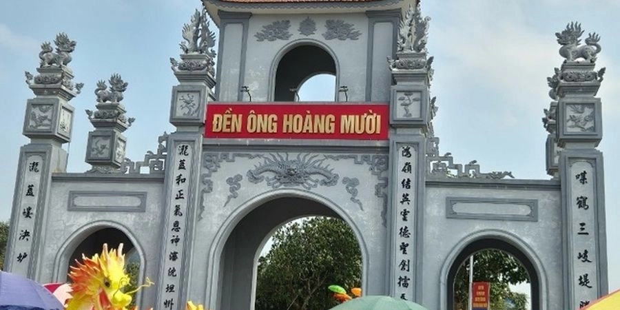 Đền Quan Hoàng Mười trung tâm tín ngưỡng linh thiêng xứ Nghệ