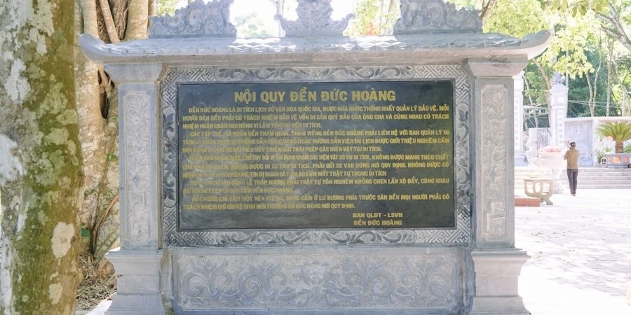 Đền Đức Hoàng biểu tượng tâm linh và lịch sử của xứ Nghệ