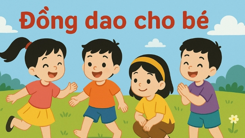 Lợi ích tuyệt vời khi đọc đồng dao cho trẻ