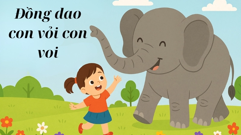 Bài đồng dao con vỏi con voi