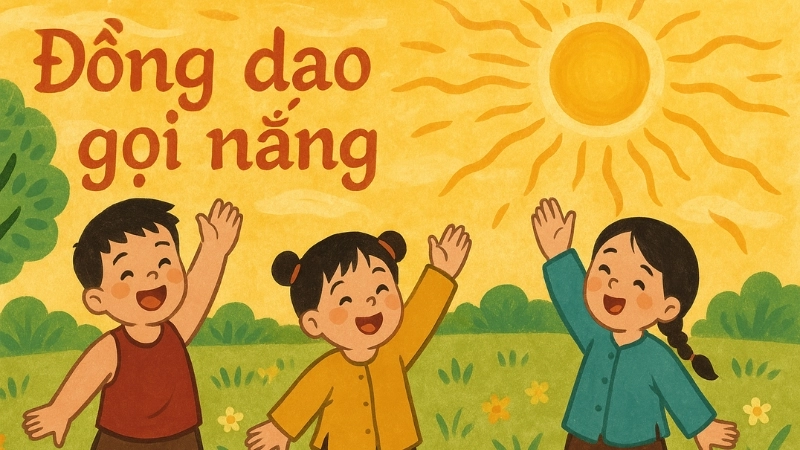 Bài đồng dao Gọi nắng