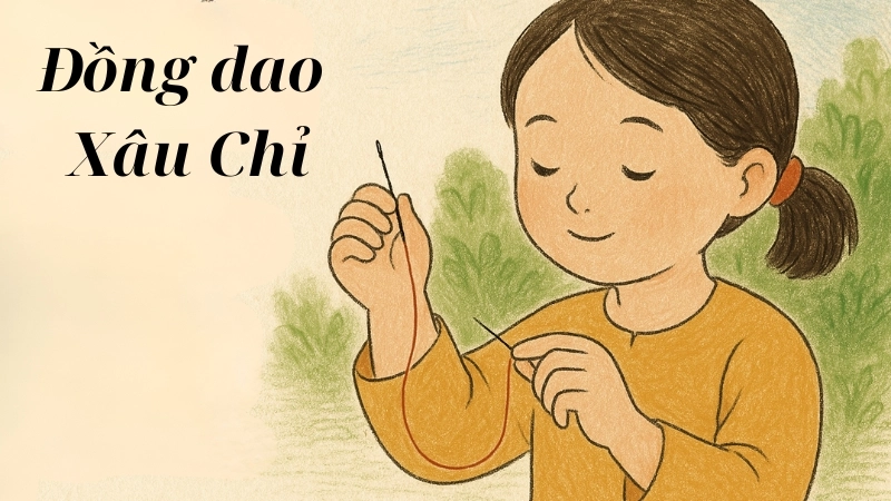 Bài đồng dao xâu chỉ