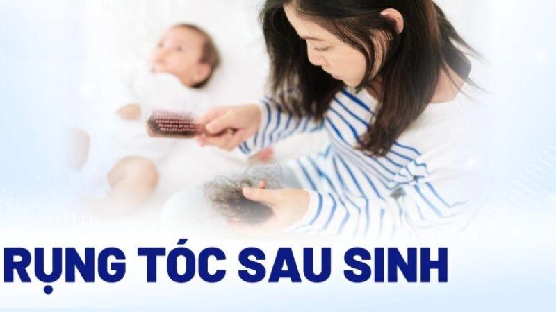Mẹo dân gian trị rụng tóc sau sinh