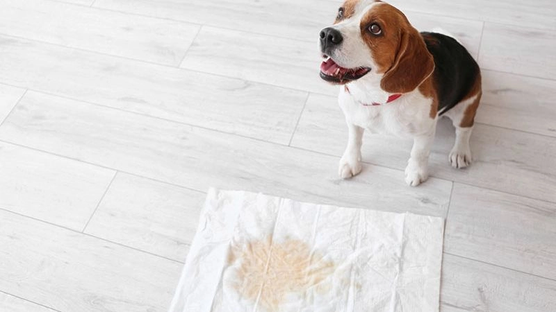 Mẹo dân gian dạy chó đi vệ sinh đúng chỗ dễ thực hiện