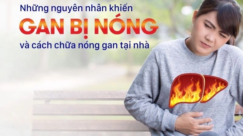 Nguyên nhân dẫn đến nóng gan phổ biến hiện nay