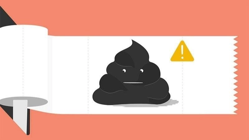 Nguyên nhân nào dẫn đến phân có màu đen
