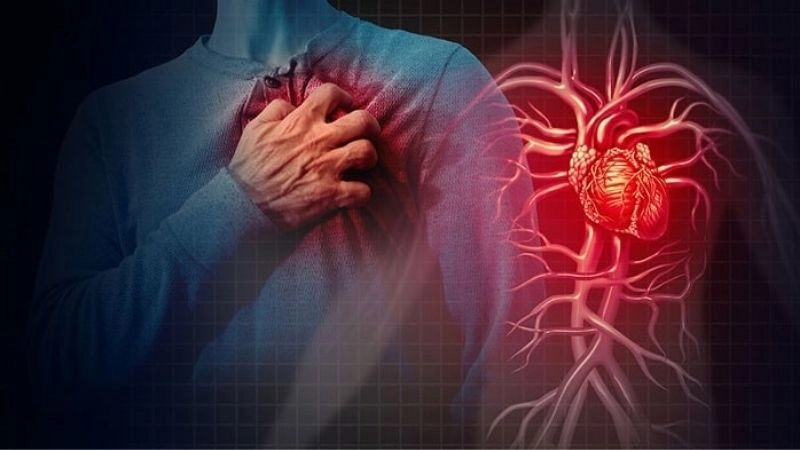 Các cơn nhói có thể bắt nguồn từ rối loạn thần kinh tim, thiếu máu cơ tim
