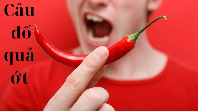Câu đố quả ớt đơn giản mà cực kỳ hóm hỉnh