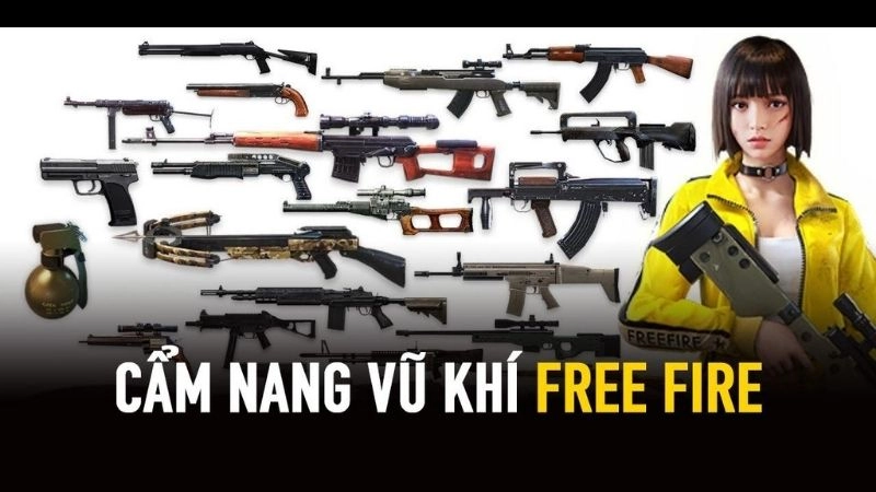 Câu đố súng trong Free Fire thử tài game thủ thực thụ