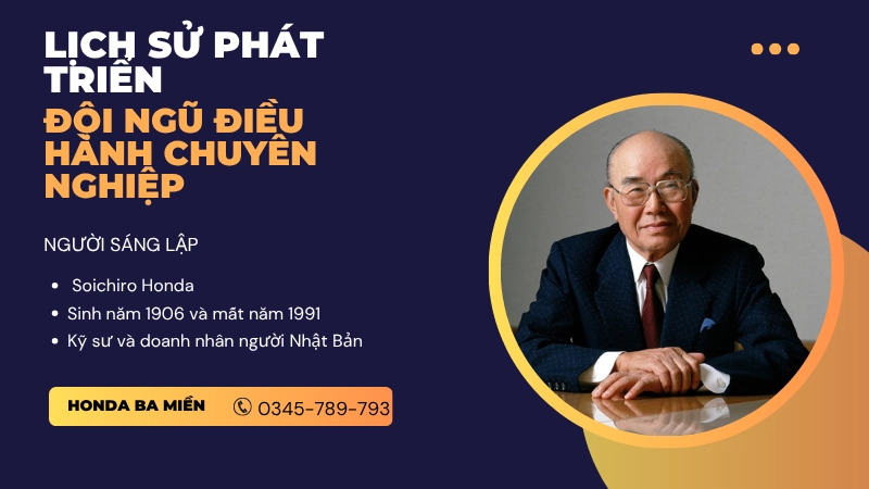 Lịch sử phát triển & đội ngũ điều hành chuyên nghiệp