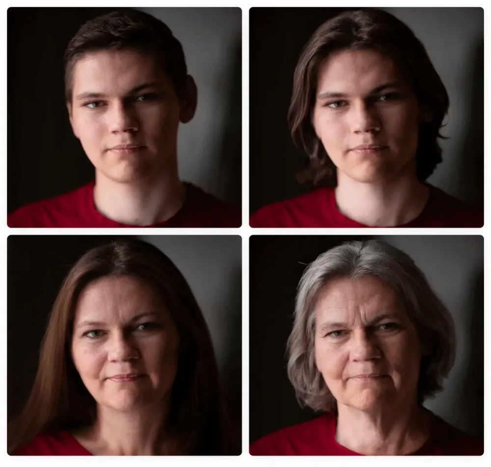 Thế giới ảnh AI cyberpunk đầy màu sắc neon