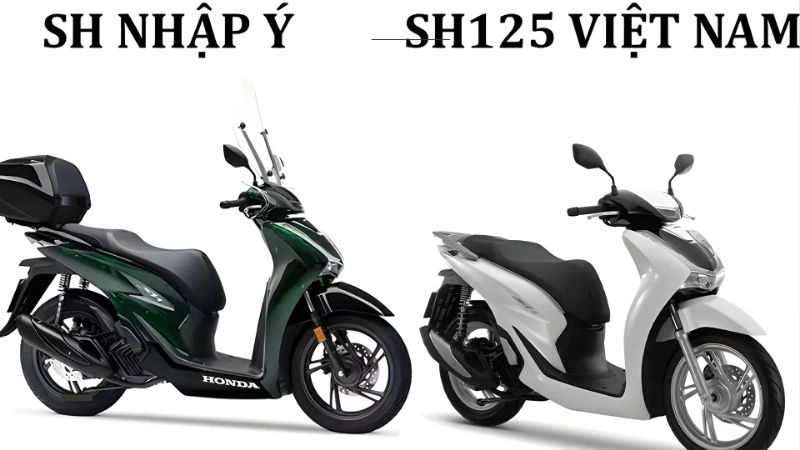 So sánh SH Việt Nam và SH nhập khẩu Ý nhanh chóng