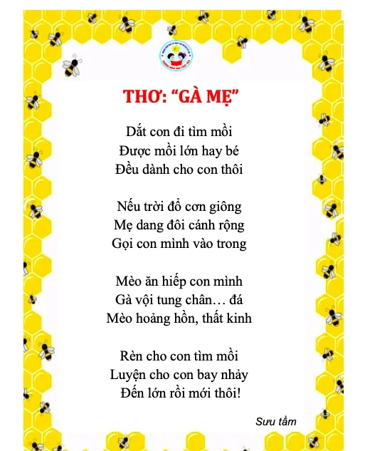 Tranh vẽ sinh động đồng dao về các loài vật con voi