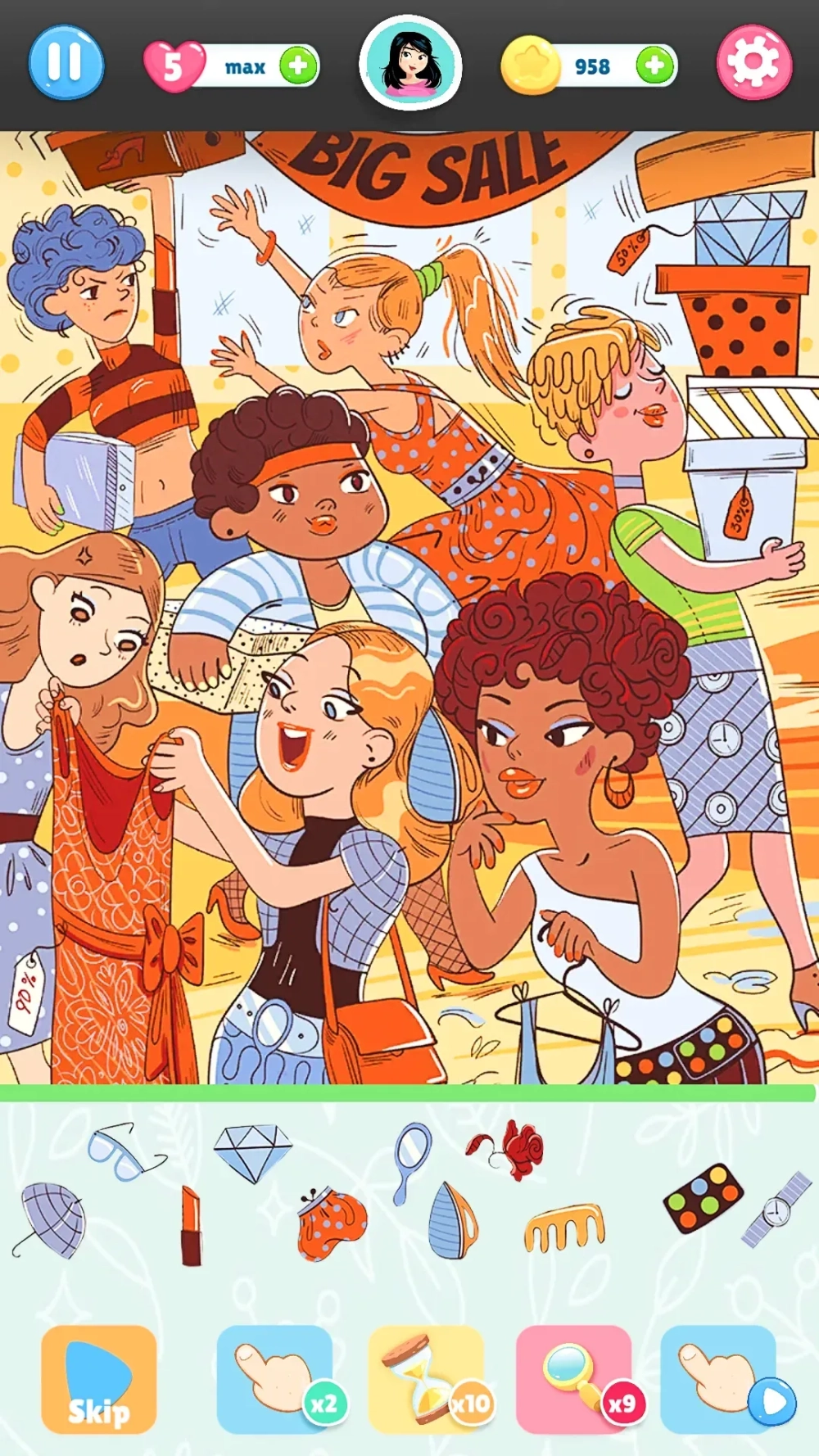 Tranh tô màu kết hợp tìm vật thể ẩn cho bé sáng tạo